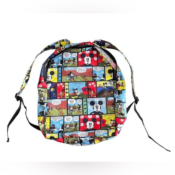 DISNEYLAND PARIS Mickey Mouse backpack with inner pocket and zip main image 5